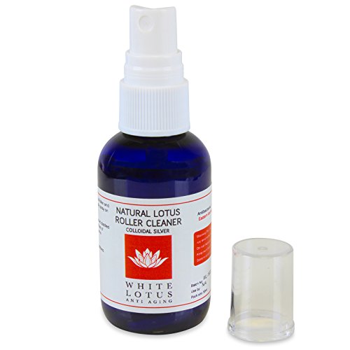 White Lotus Anti Aging- Natürliche Derma Roller/Stamp Reiniger 50ML – antibakteriell, gegen Pilze, antiviral – sicher und leicht anzuwenden - 4