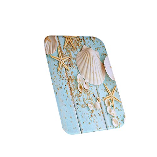 MagiDeal Maritime Design Rutschfeste Waschbar Fußmatte Bodenmatte für Küche Badezimmer Dekoration , 40x60cm – Stil 03 - 3