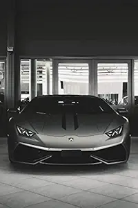 SIGNOOGLE Lamborghini Car Racing Rich Wall Posters Decorative for Home Decoration Boys Kids Study Living Girl Room 18 x 12 Inch