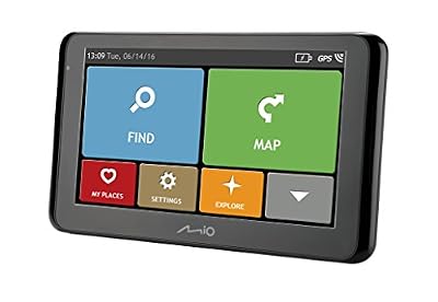 Mio Spirit 8500 LM GPS Satellite Navigation Noir