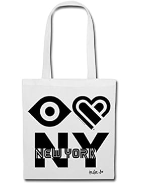 Eye Love Herz I Love NY New York Stoffbeutel von Spreadshirt®