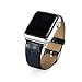 Produktbild Xihuan für Apple Watch Armband, Soft Leder Ersatz Uhrenarmbänder für 42mm iWatch Serie 3/Serie 2/Serie 1-Dunkelblau