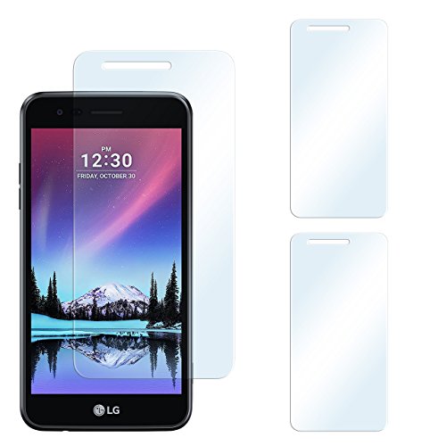 2x LG K4 (2017) Schutzfolie Klar Display Schutz [Crystal-Clear] Screen protector Bildschirm Handy-Folie DÃ¼nn Displayschutz-Folie fÃ¼r LG Mobile K4 (2017) Displayfolie