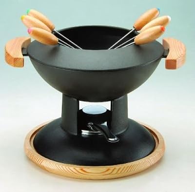 Baumalu 385058 Service à Fondue Fonte Forme Wok