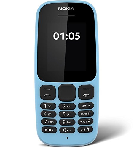 Preisvergleich Produktbild Nokia 105 Blue Phone, A00028673