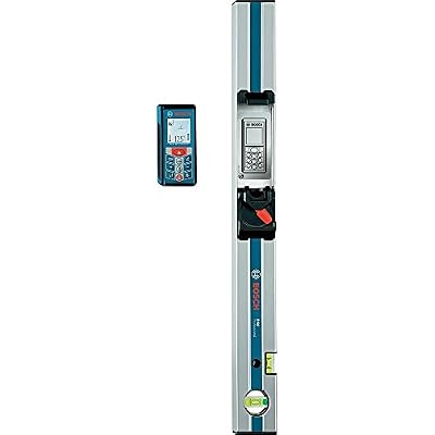 Bosch Professional Télémètre laser GLM 80 + R0 avec rallonge inclinomètre, sac de transport et chargeur 0601072301