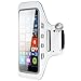 Produktbild Handy LED-Licht Sport Armband Tasche Halter Hülle Microsoft Lumia 640 XL Weiß