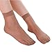Produktbild Fletion 10 Paar Sommer Schlank Süßigkeiten Farben Kristall Strümpfe Damen Transparente Socken