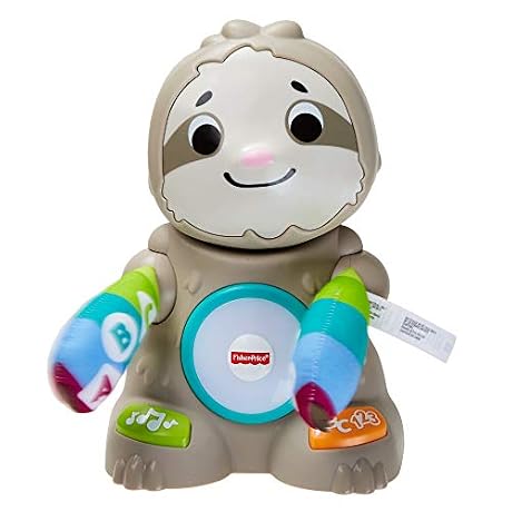 Fisher Price Linkimals Matthieu le Paresseux jouet bb interactif dapprentissage sons et lumires version franaise 9 mois et plus GHY89