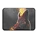 Produktbild best pillow Wolf Fire Indoor & Outdoor Rugs Non-Slip Bathroom Mats Door Entrance Welcome Mat 23.6 X 15.8 Inch