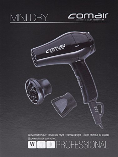 Comair Reisehaartrockner Mini Dry 1000 Watt <p>Reisehaartrockner mit 2 Geschwindigkeits- und Temperaturstufen 1000 Watt</p> - 4
