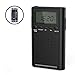 Produktbild Digitales Pocket Radio mit Digital-Wecker im modernen Design,Radio UKW MW Empfänger Breitbandlautsprecher,Ideal für zu Hause oder Unterwegs