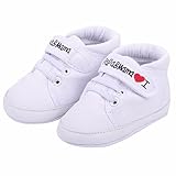 Koly Newborn Baby Infant Kid Boys Girls Soft Sole Canvas Sneaker Toddler Shoes