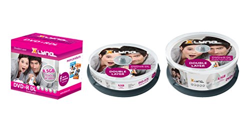 XLYNE DVD+R DL Double Layer Rohlinge (8,5 GB, 8x Speed, 10er Spindel) - 2