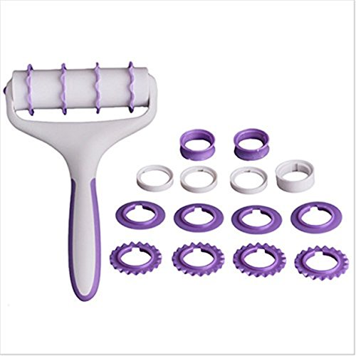 Lalang Dekorieren Werkzeuge Fondant-Band-Cutter-Kuchen Mold, Kuchendekoration Streifen Prägung Räder - 2