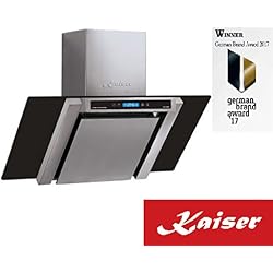 Kaiser AT 6405 / Hotte aspirante murale 60 cm /Hotte murale Luxe fabricant Kaiser / 3 vitesses / 910m³/h / Eclairage LED / Hotte /Timer/Gagnants German Brand Award 2018/Hotte cheminée/écran LED