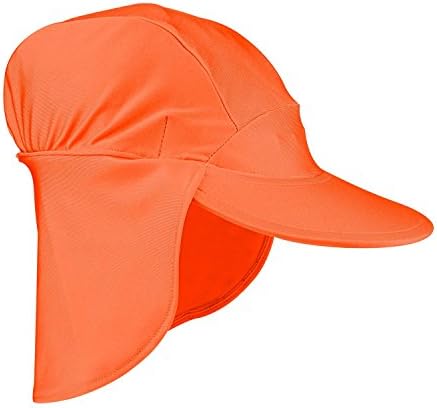 MYTK Flap Sun Protection Swim Hat For Baby &amp; Toddler (Organge-M Size)