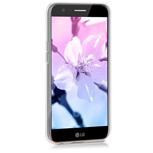 kwmobile HÃ¼lle fÃ¼r LG K10 (2017) - TPU Silikon Backcover Case Handy SchutzhÃ¼lle - Cover klar Indische Sonne Design Blau Pink Transparent