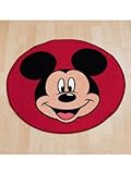 Character World Disney Mickey Mouse Head Shaped Rug