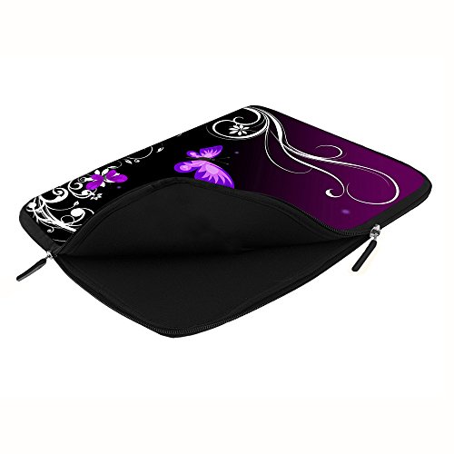 Pedea Design Tablet PC Tasche 10,1 Zoll (25,6 cm) neopren purple butterfly - 3