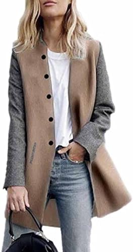 LILICAT Womens Coat,Ladies Cardigan Jacket,Women Casual Long Sleeve Cardigan Jacket, Lady Coat Jumper Knitwear Waterfall Open Cardigan Baggy Warm Outwear Work and Leisure (Gray, Size:M)