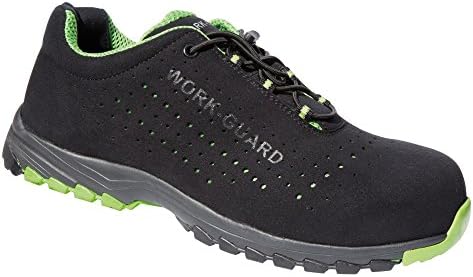 Result Workguard Mens Shield Safety Trainers (9 UK) (Black/Lime Green)