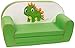 knorr-bebé, Sofa Bed for Children, The Reason: Dragon, Green (grün)