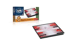 WE Games Magnetic Backgammon Set - Small Travel Size