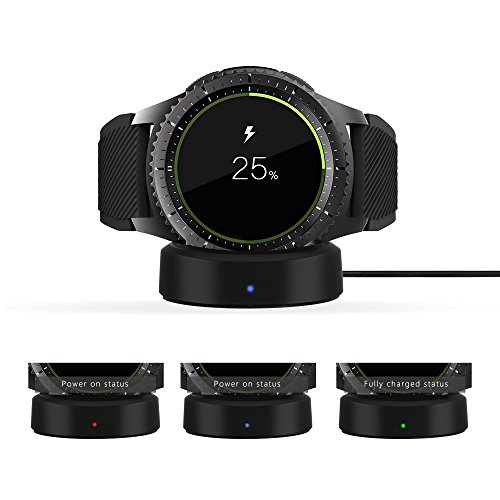 Ersatz Samsung Gear S3 Ladestation, BeneStellar Ersatz Wireless Ladegerät für Samsung Gear S3 Frontier / Classic / Moto 360 2nd Gen 46mm Smart Watch - 5