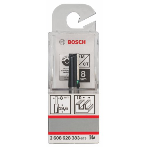 Bosch Zubehör 2 608 628 383 Nutfräser 8 mm, D1 10 mm, L 20 mm, G 51 mm - 2