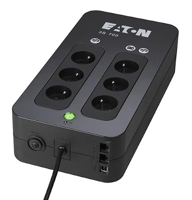 Eaton 3S Onduleur 420 Watt 700 VA 7 Ah 6 connecteur(s) de sortie France
