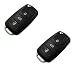 Produktbild 2x VW Touareg 7LA 7L6 7L7 7P5 Schlüssel Gehäuse Klappschlüssel HU66 KS28 VW TOUAREG 7LA 7L6 7L7