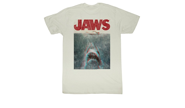 Jaws - Mens In Terrifying 3D T-Shirt 