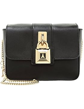 Patrizia Pepe Lock Fly Umhängetasche Leder 17 cm