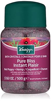 Kneipp Sel de Bain Coquelicot et Chanvre 500 g
