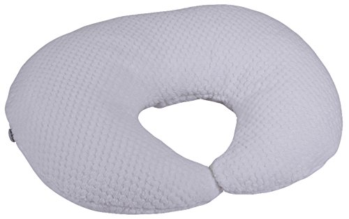 Clair de Lune Honeycomb Nursing Pillow (White)