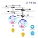 Produktbild Fansteck 2 Pack RC Fliegender Ball mit Schuzbrille und Fernbedienung, LED Flying Ball mit Handsensor Infrarot Mini Hubschrauber Fliegendes Spielzeug, für Kinder und Erwachsene