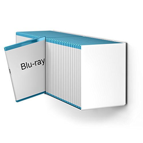 Blu-Ray Designregal in Weiß - 2