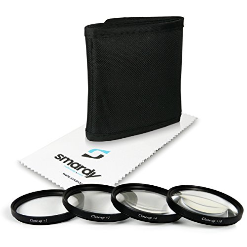 smardy - 52mm Dioptries   Close up Macro  1  2  4  10   Housse pour filtre pour Canon EOS M - Nikon D40 - Panasonic Lumix DMC-G1 - Pentax K10D - Samsung GX-1L - Fuji X20 - Olympus   