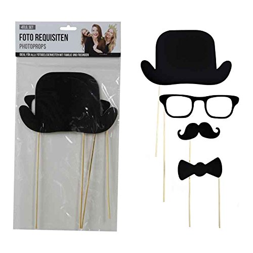 Foto-Requisiten "Herren" 4tlg.Set Probst