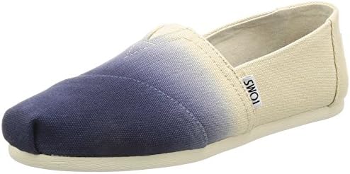 TOMS Women’s Moroccan Crochet Alpargata Esp Espadrilles, Navy, 3 UK