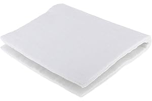 CiCixixi Laine de verre cartouche roche silencieux de pot d'échappement haute température pour moto scooter mobylette roche 34 x 55cm