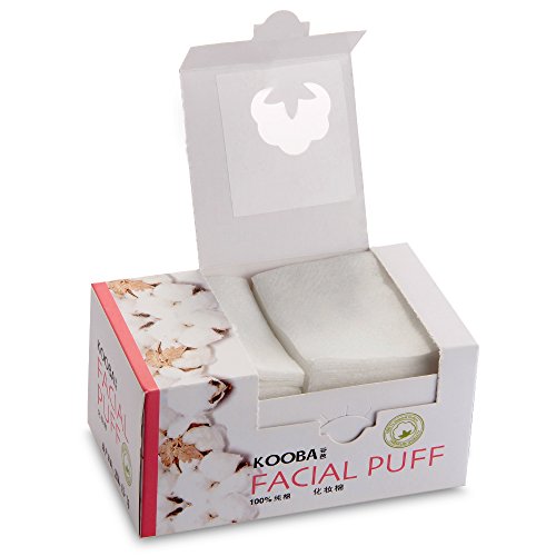 FLOSSICO® 200 Cotton Face Facial Wash Makeup Cosmetic Beauty Cleansing Puffs Pads