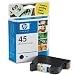 Produktbild HP 51645 A - Nr, 45 Tintenpatrone Schwarz - Schwarz