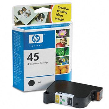 Preisvergleich Produktbild HP 51645 A - Nr, 45 Tintenpatrone Schwarz - Schwarz