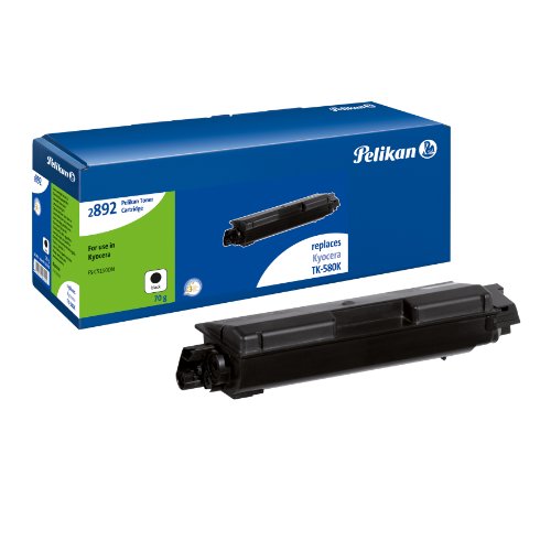 Pelikan Toner-Kit 2892TKb ersetzt Kyocera TK-580K, Schwarz, 3500 Seiten