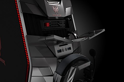 Acer Predator G6-710 Gaming Desktop-PC (Intel Core i7-7700K, 16 GB RAM, 2000 GB HDD + 256GB SSD, NVIDIA GeForce GTX 1060 (6 GB VRAM), Win 10 Home) schwarz - 19