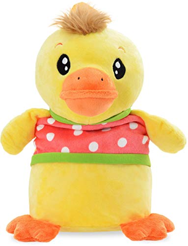 Preisvergleich Produktbild Kindergartentasche Plüsch Rucksack Maskottchen für Kinder Entchen gelb