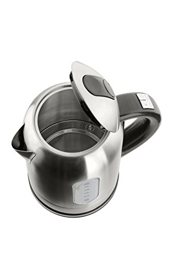 grossag WK 42 Wasserkocher /edelstahl gebürstet/ exakter Temperatureinstellung / 1,7 L, 2200 W - 4
