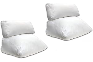 Dreamolino Flip Pillow Double Pack, 10-in-1 Pillow, Ideal for Slightly Elevated Sleeping, Abdominal and Side Sleepers, Back Support, Leg Rest Pillow, Reading Support – The Original from TV